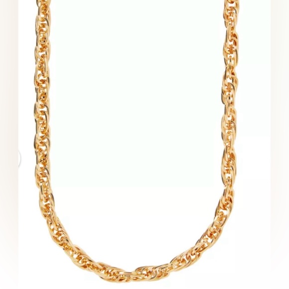 Men’s Spirt Costume Jewelry Gold Chain and 2 Gold Rings - Picture 9 of 10